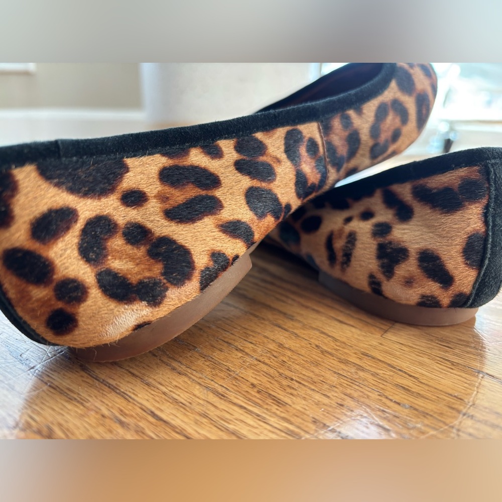 GUC Madewell The Reid Ballet Flat in Leopard Calf Hair (Size 7) - Picture 7 of 7